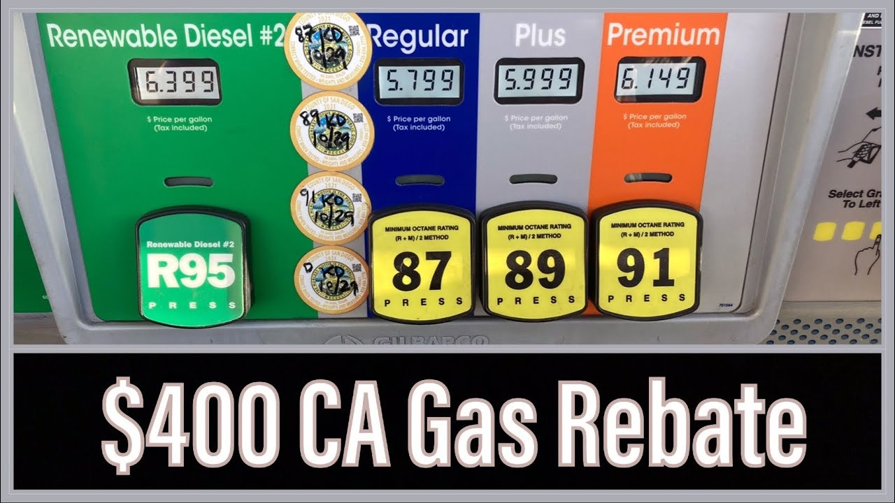 Status Of California Gas Rebate