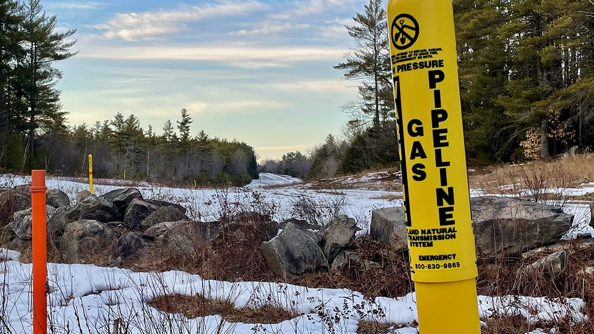 Otisfield Natural Gas Pipeline Marker The Maine Monitor Otisfield Natural Gas Pipeline Marker The Maine Monitor