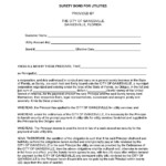 City Of Gainesville Gainesville Regional Utilities Utility Deposit Bond