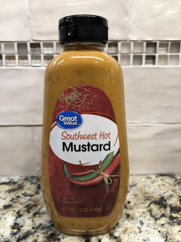 Great Value Squeeze Bottle Southwest Hot Mustard 12 Oz Dip Topping Baja 